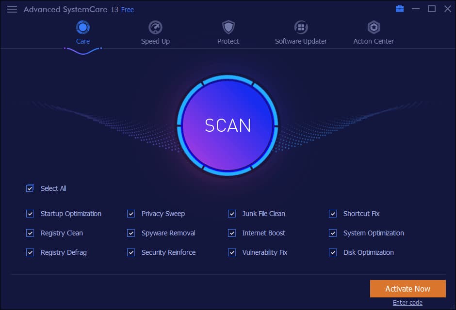 ASC Main Interface Screenshot