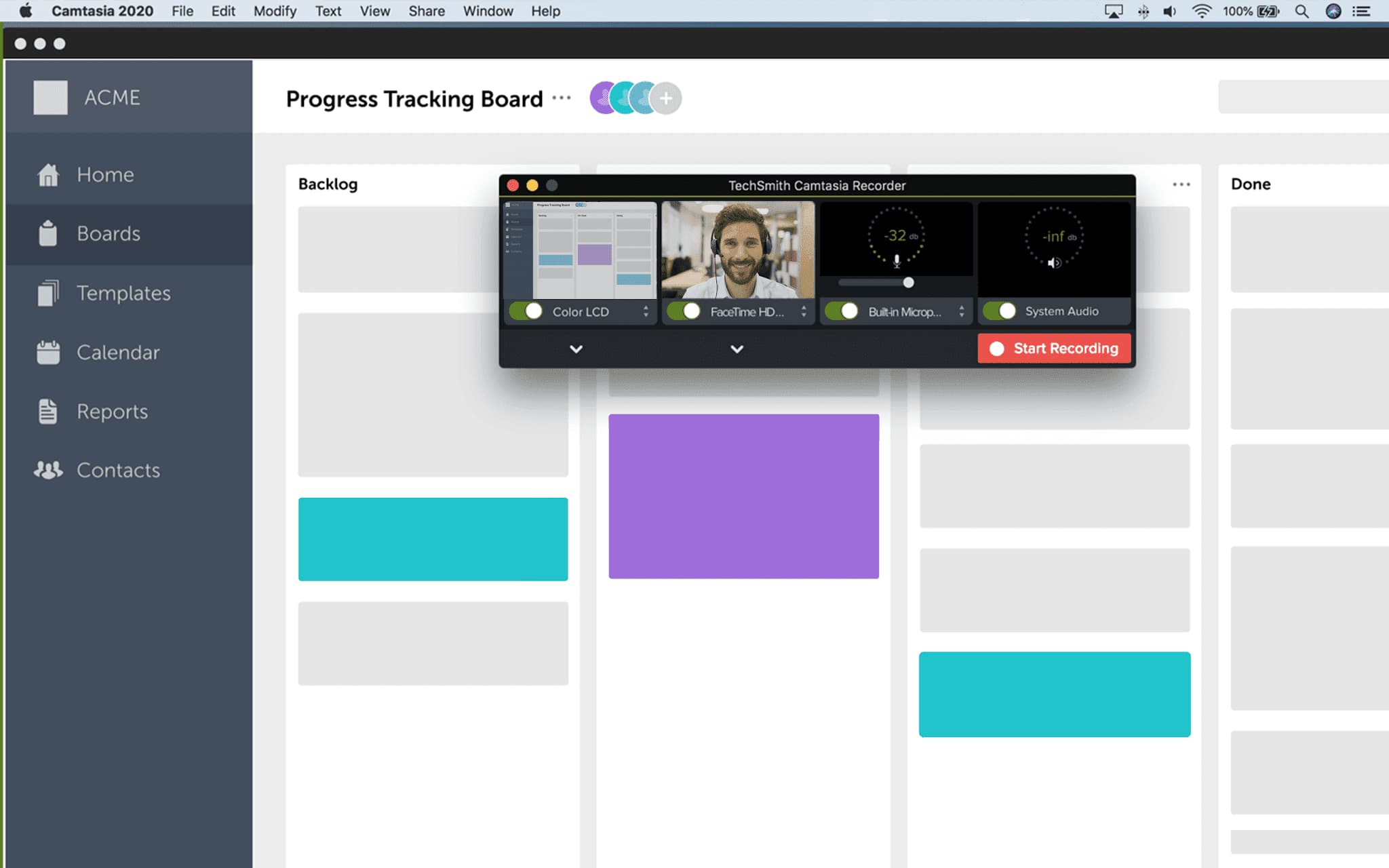 Recorder Camtasia Recorder Screenshot