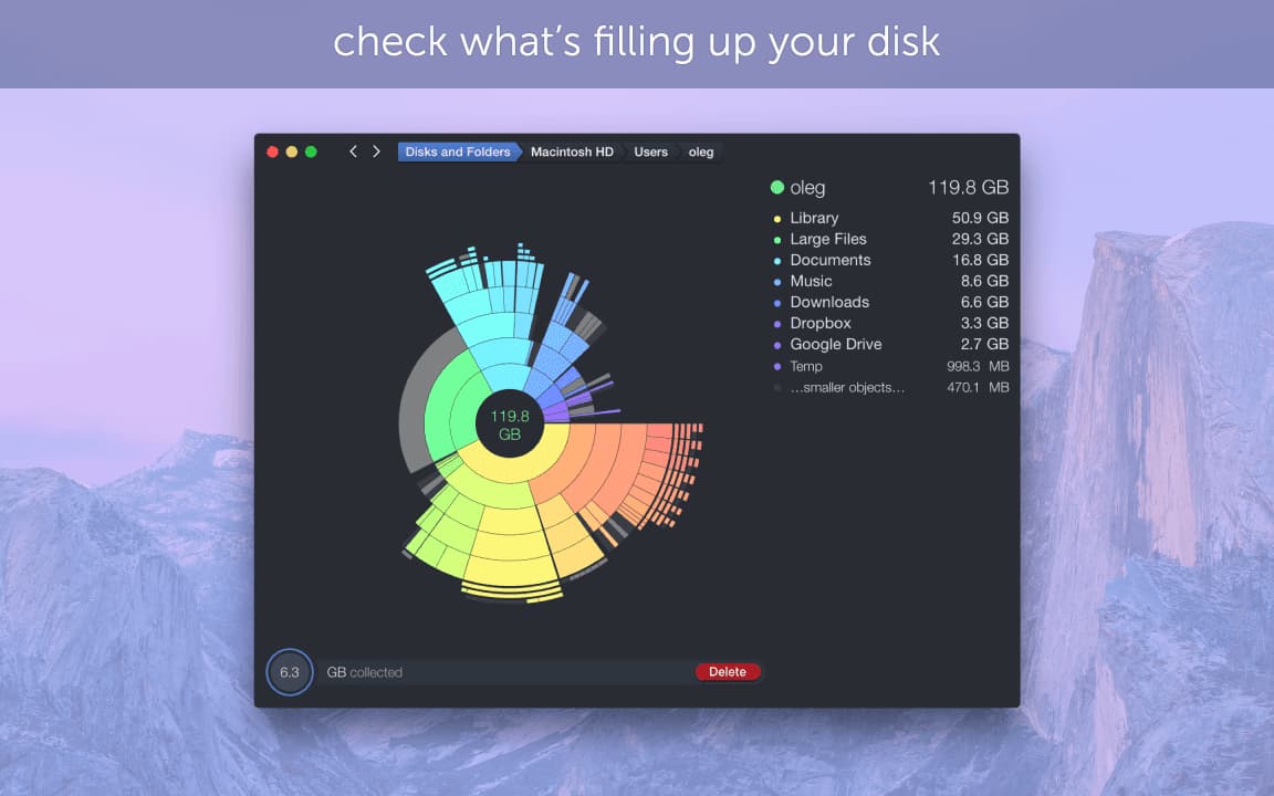 Disk Overview DaisyDisk Disk Overview Screenshot