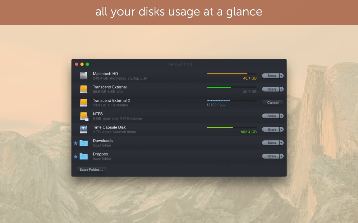 Disk Usage DaisyDisk Disk Usage Screenshot
