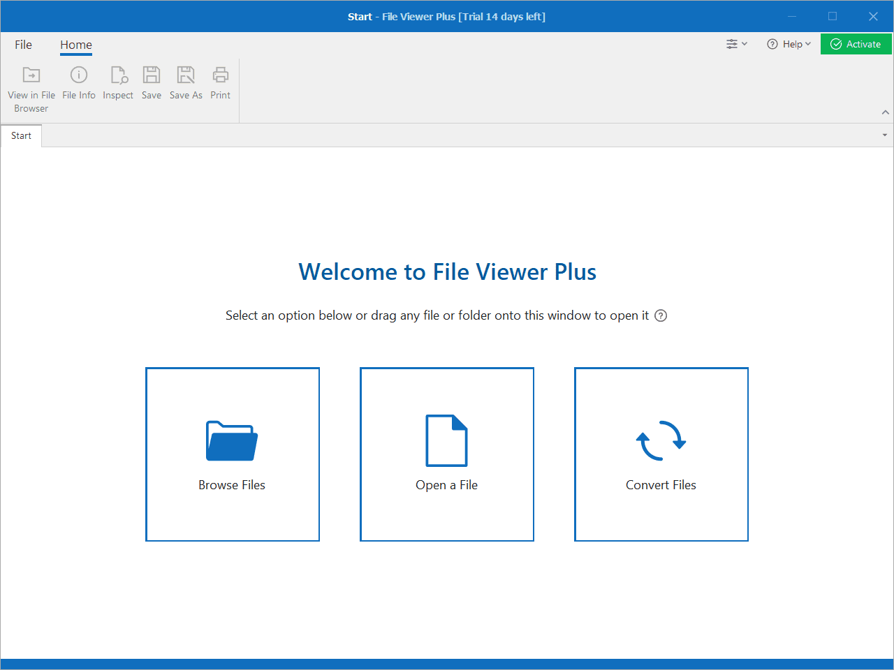 Overview File Viewer Plus Main Interface Screenshot