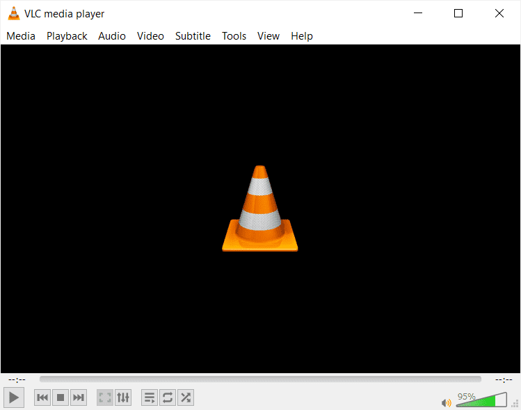 Overview VLC Media Player Main Interface Screenshot