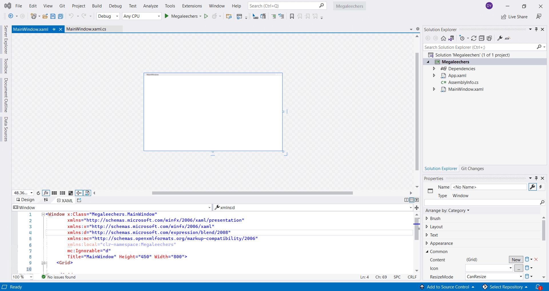 Overview Visual Studio 2022 Main Interface Screenshot